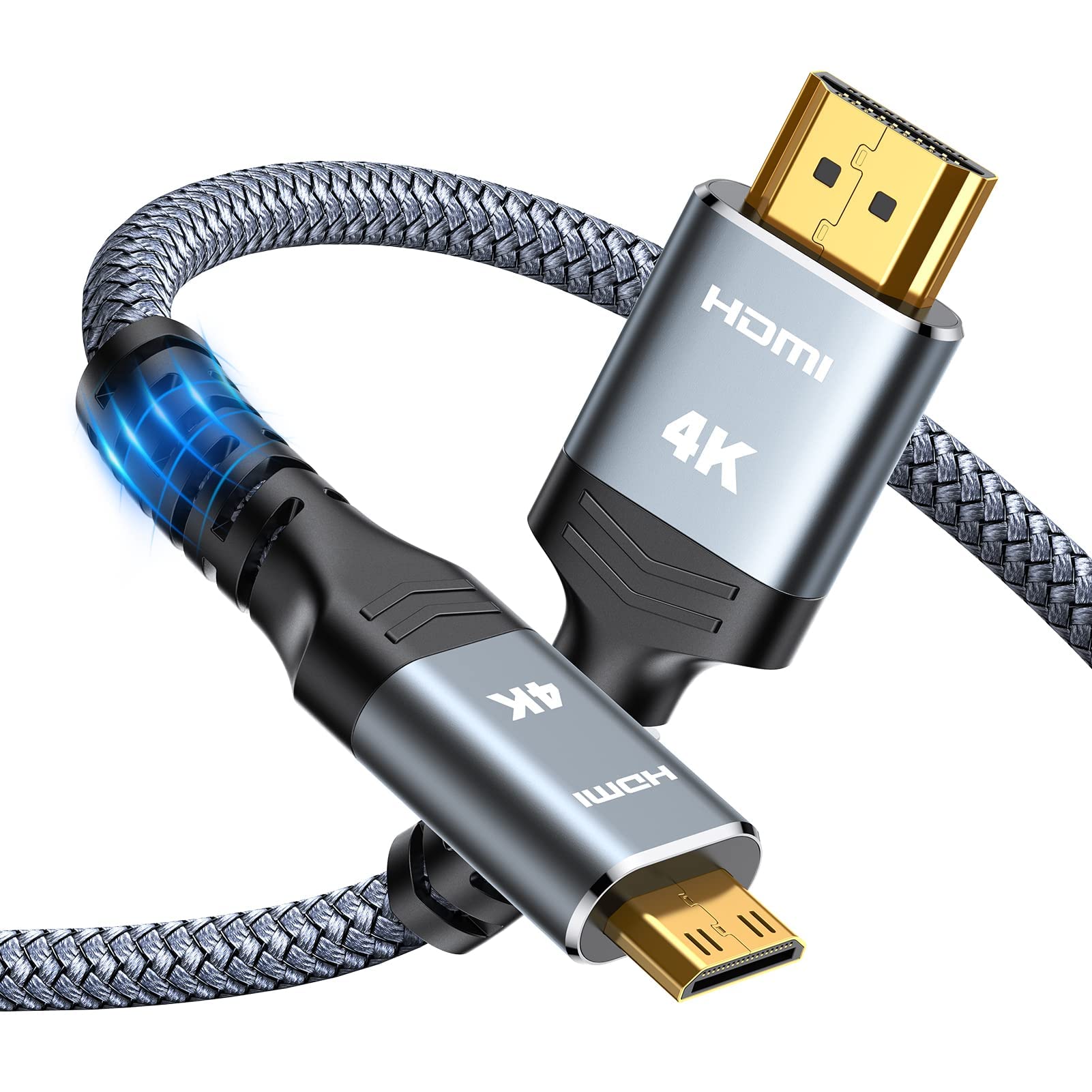 その他 Mini to HDMI Amazon.com: Highwings Mini HDMI to HDMI Cable 3.3FT, (4K